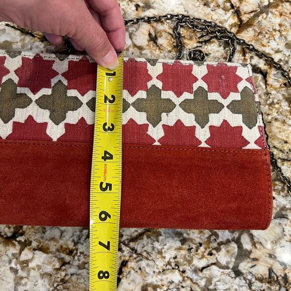 NWT JOYN Crossbody Clutch Purse W/Detachable Chain Strap - Picture 9 of 12